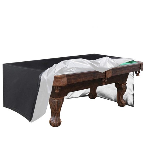 Pool table dust cover and - table,